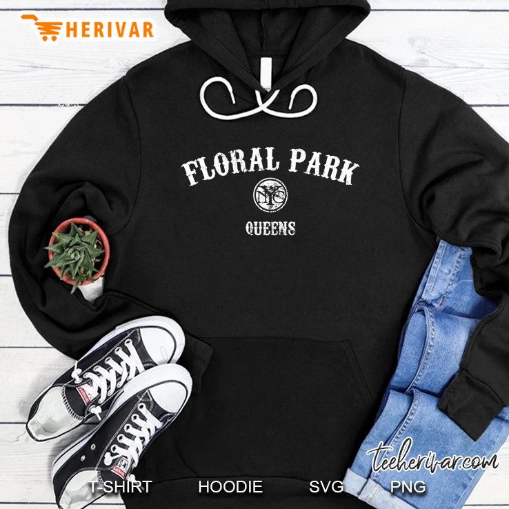 Queens New York Floral Park Hoodie