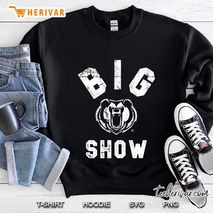 Wwe The Big Show Fight Type Sweatshirt