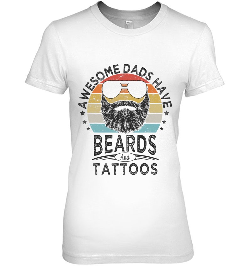 Beard Shirt for Dad Dads with Beards are Better Shirt Hoodie Funny Beard Dad Fathers Day Gift