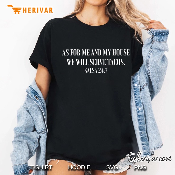 Funny Taco Tuesday Fake Bible Verse Shirt For Cinco De Mayo Ladies Tee
