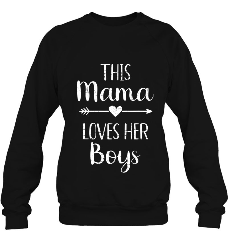 Mom this mama loves her boys T-Shirt