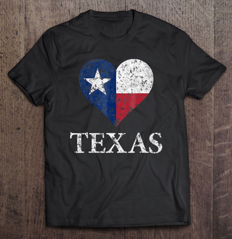 I Love Austin Texas Faded Grunge T-Shirt 