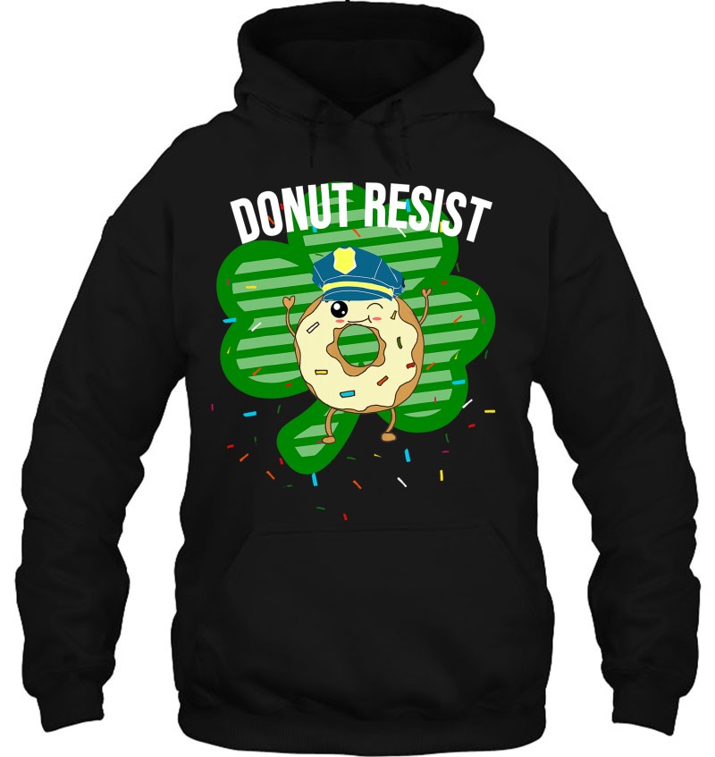 Donut Resist Funny Police Officer Irish St Patricks Day Meme Mugs