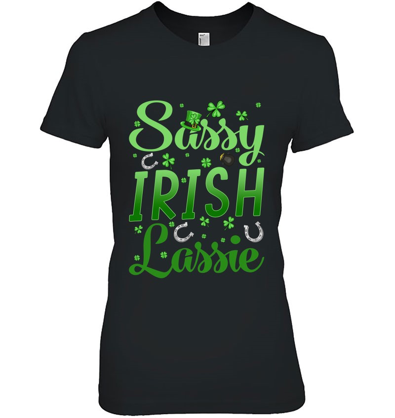 Sassy Irish Lassie St Patrick's Day Shamrock Mugs