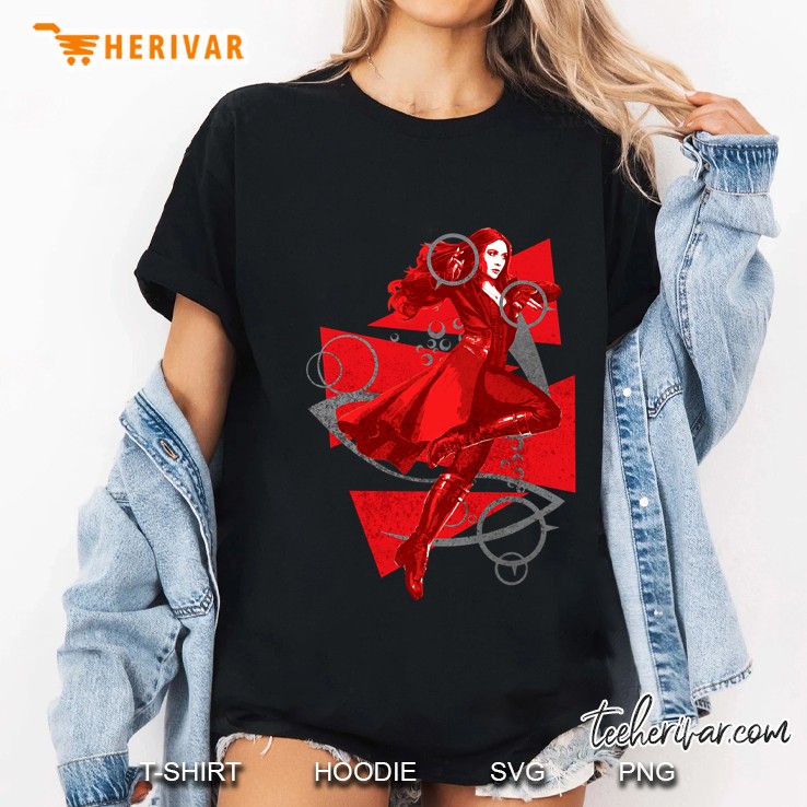 Marvel Scarlet Witch Wanda Maximoff Ladies Tee