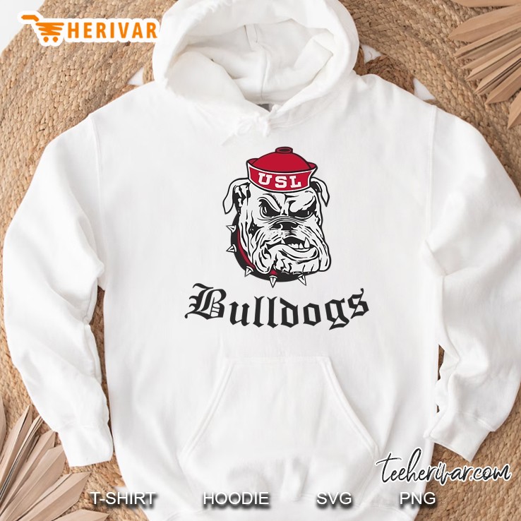 Old School Usl Bulldogs Hoodie