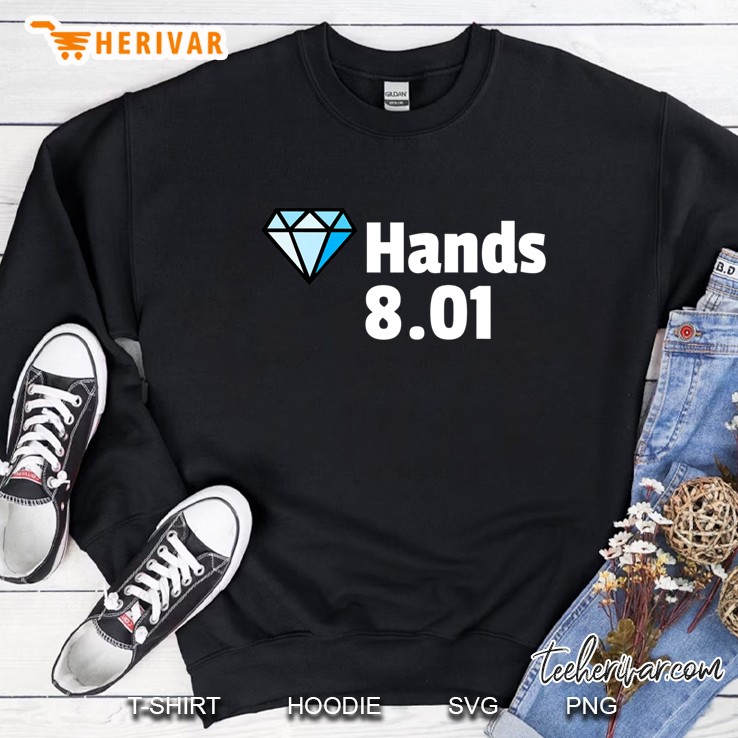 Diamond Hands 8.01 Stock Hodler Day Trading Ape Sweatshirt