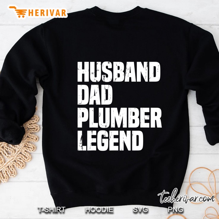 Vintage Husband Dad Plumber Legend Father