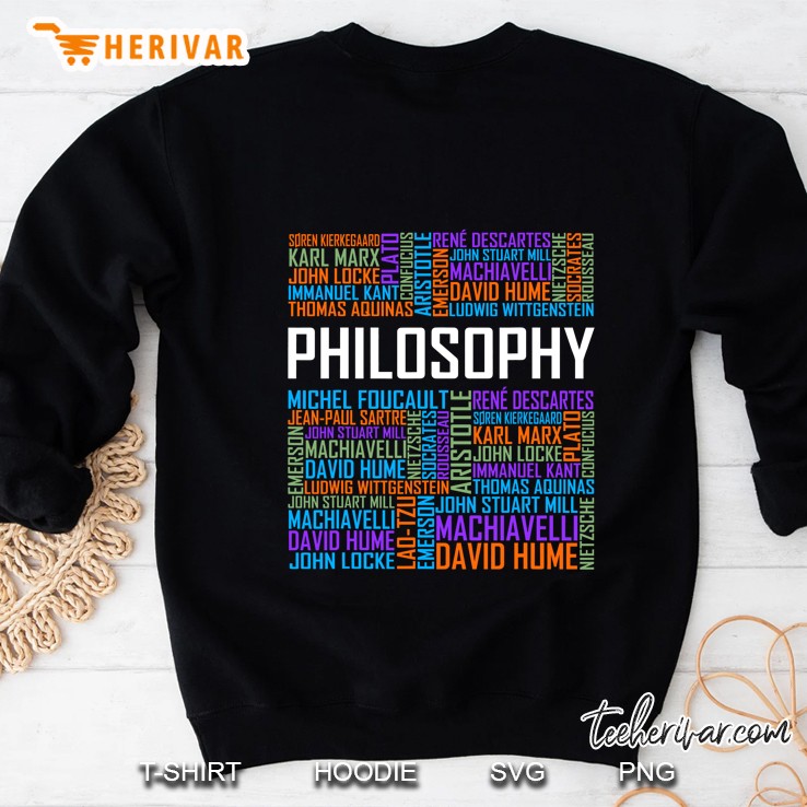 Philosophy Words Lover Gift Philosopher Love Gifts Sweatshirt