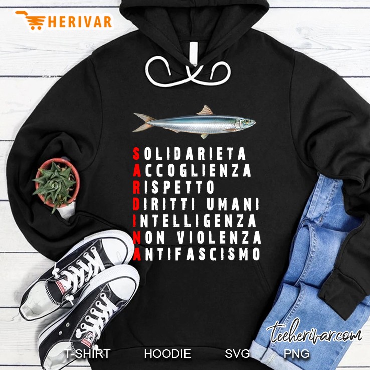 Movimento 6000 Sardine Hoodie