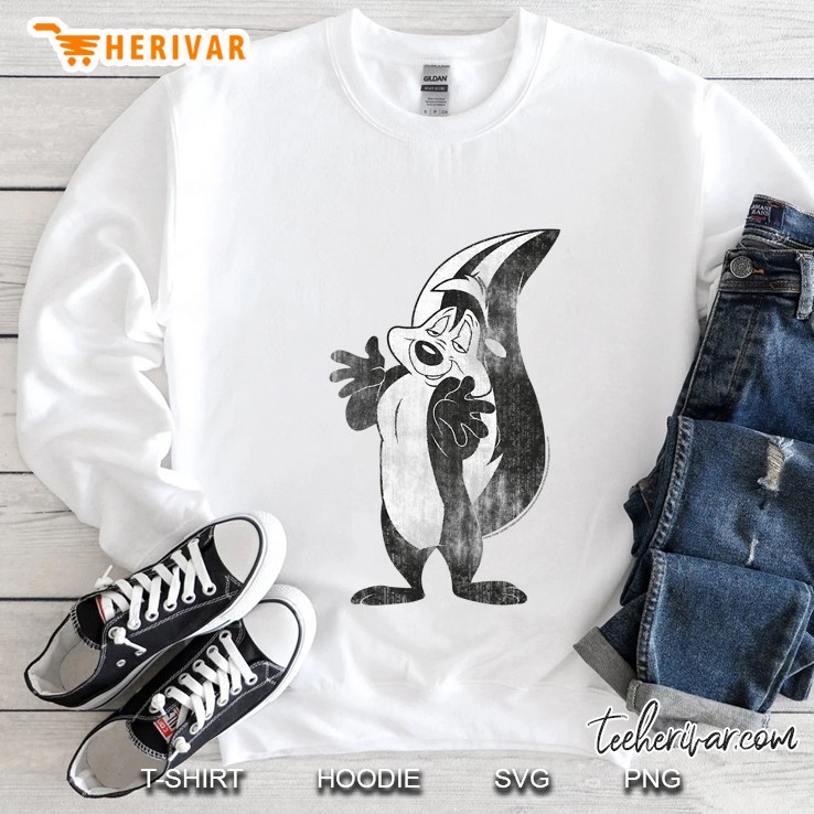 Looney Tunes Pepe Le Pew Retro Portrait Sweatshirt