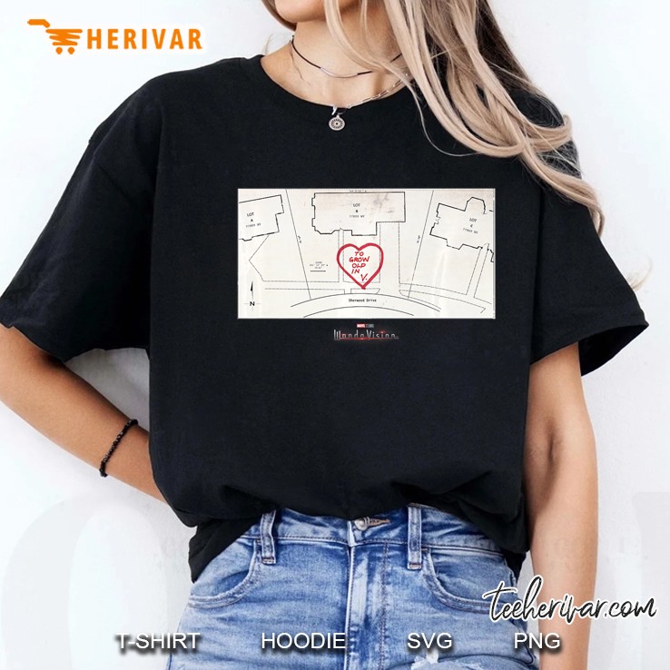 Marvel Wandavision To Grow Old In Ladies Tee