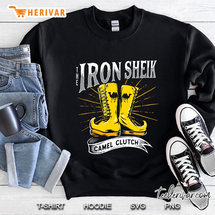 Wwe Iron Sheik Boots Graphic Sweatshirt