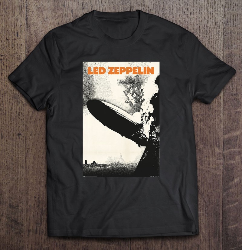 Led Zeppelin UK Tour 1969 Grey Shirt |