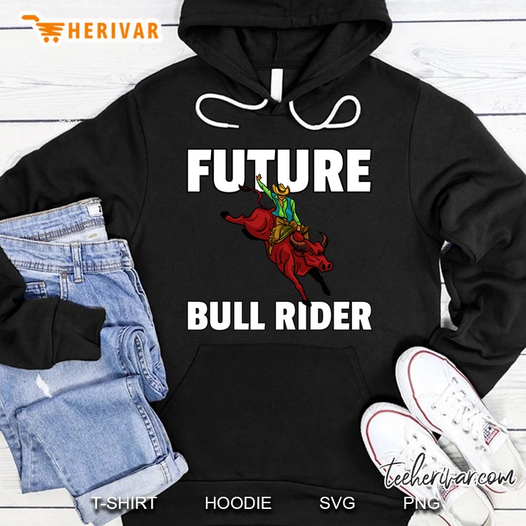 Bull Riding Rodeo Cowboy Rider Clown Hoodie