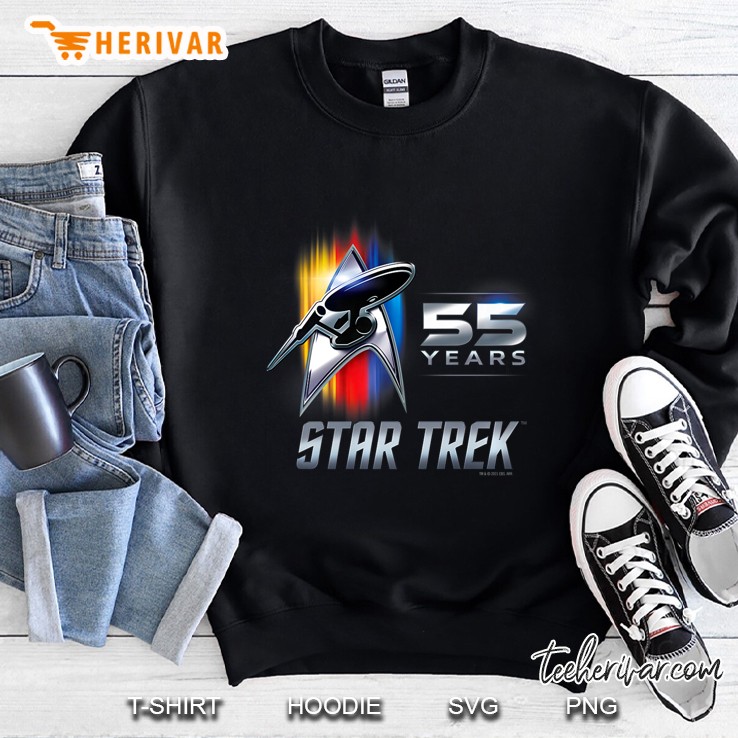 Star Trek 55Th Anniversary Premium Sweatshirt