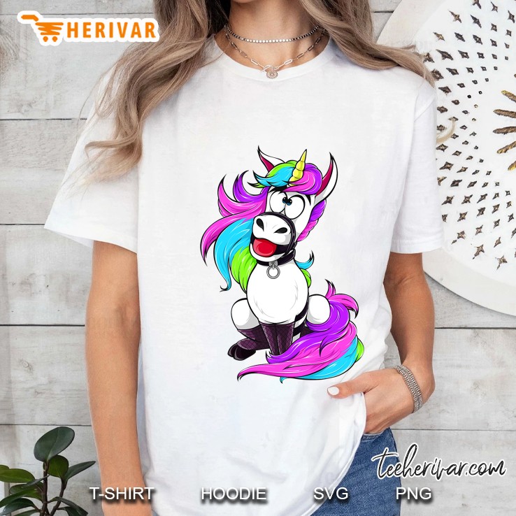 Kinky Unicorn Bdsm & Bondage Ladies Tee