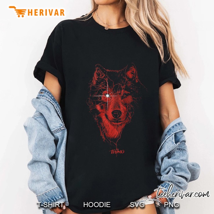 The Thing The John Carpenter Sparkling Dog Eyes Mystic Ladies Tee