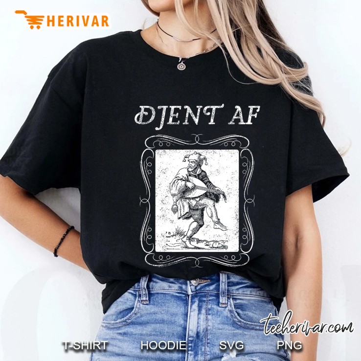 Djent Af Funny Baroque Guitarist Ladies Tee