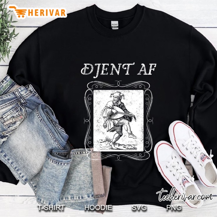Djent Af Funny Baroque Guitarist Sweatshirt