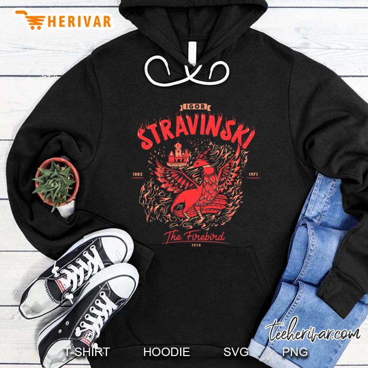 Stravinski Compositor Conductor The Firebird Classic Music Hoodie
