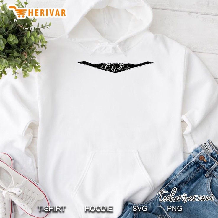 B-2 Spirit Stealth Military Bomber Aircraft Hoodie