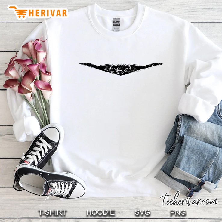 B-2 Spirit Stealth Military Bomber Aircraft Sweatshirt