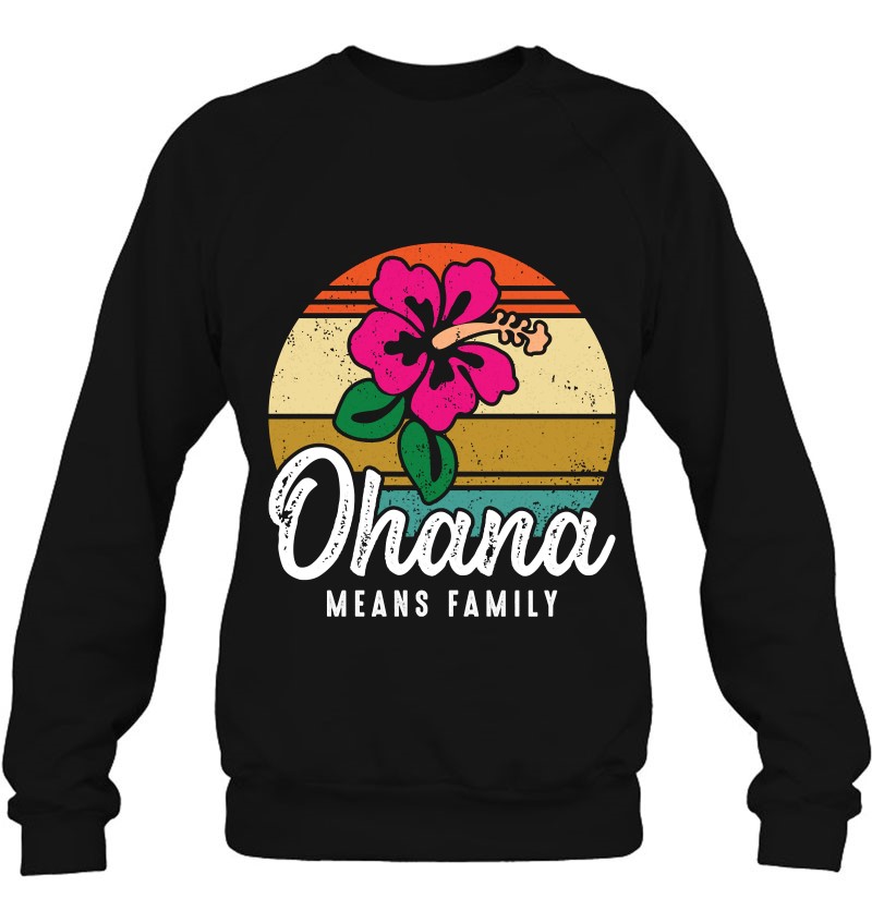 Women Hawaiian Shirts Ohana Means Family Shirt Hawaii Tropical
