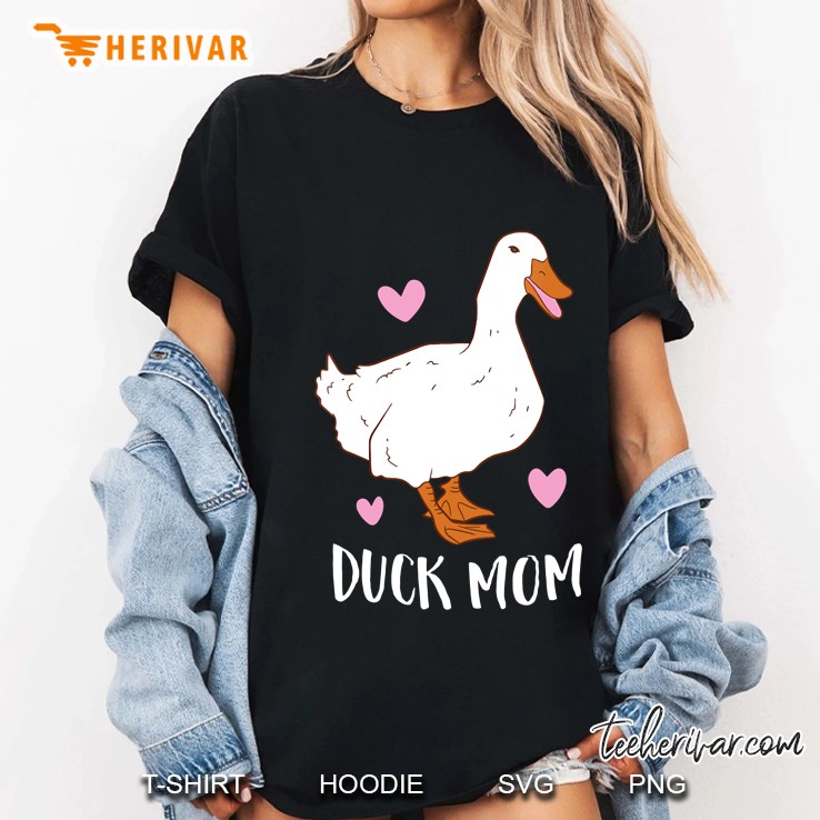 Crazy Duck Mother Gift For Duck Mom Ladies Tee