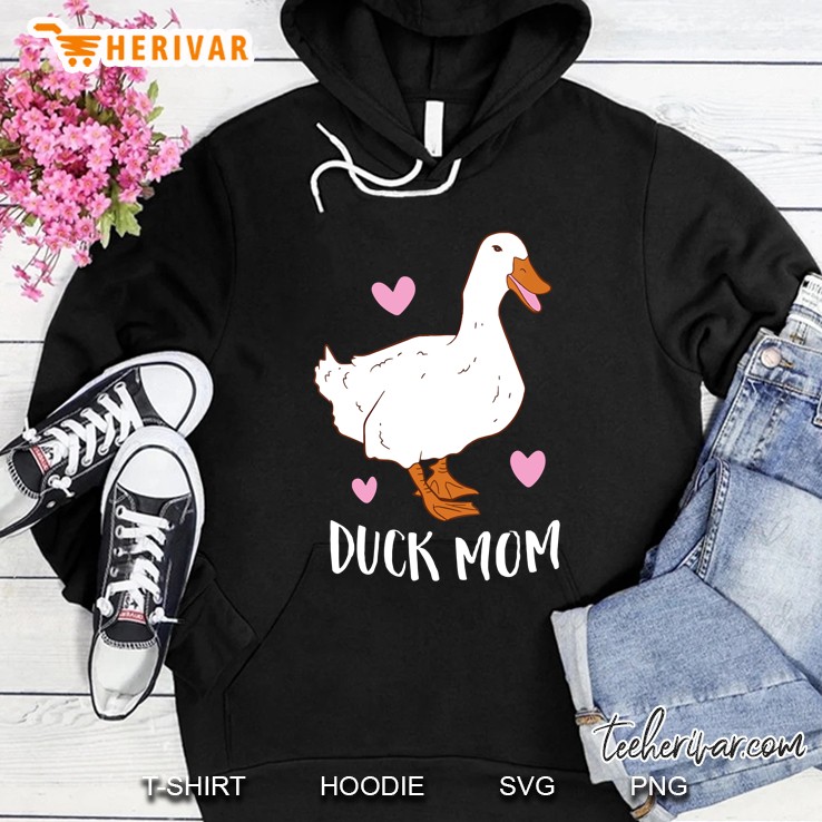 Crazy Duck Mother Gift For Duck Mom Hoodie