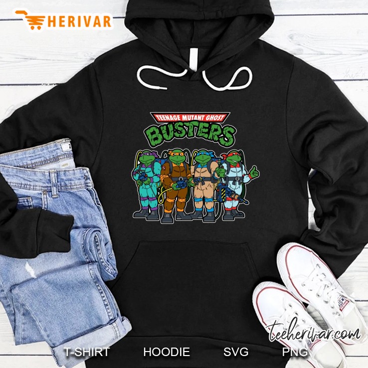 Teenage Mutant Ghost Busters Ninja Turtles The Real Ghostbusters Hoodie