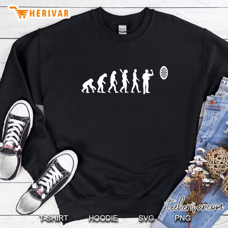 Funny Darts Evoloution Dart King Sweatshirt