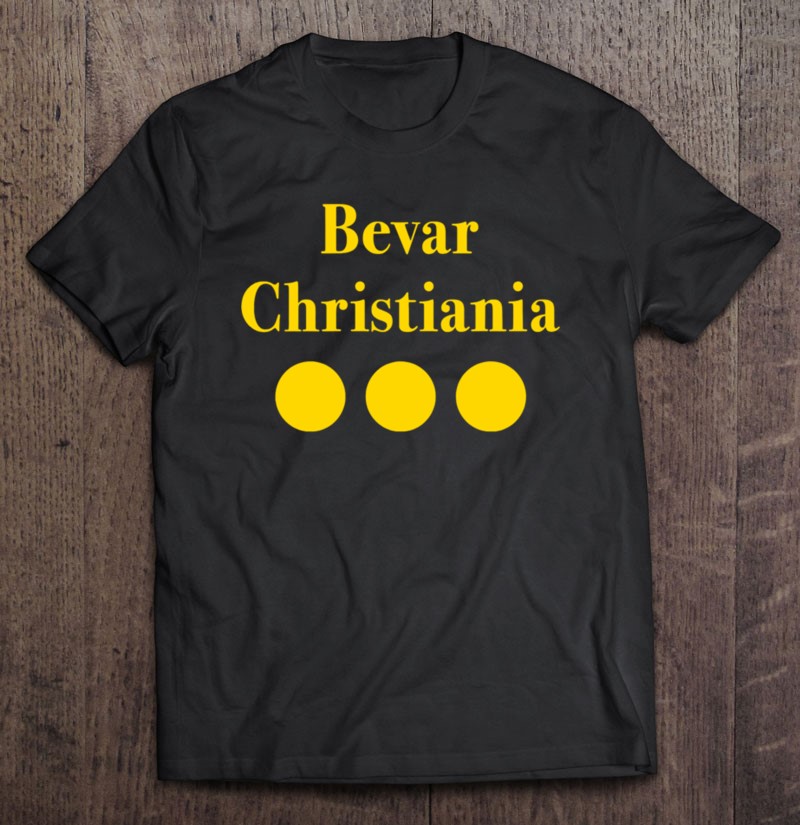 Conclusie bladeren compileren Bevar Christiania Tshirt - Awesome Freetown Christiania