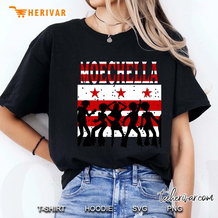 Red2 Moechella Drumset Dc Gogo Festival For Black Live Unity Ladies Tee