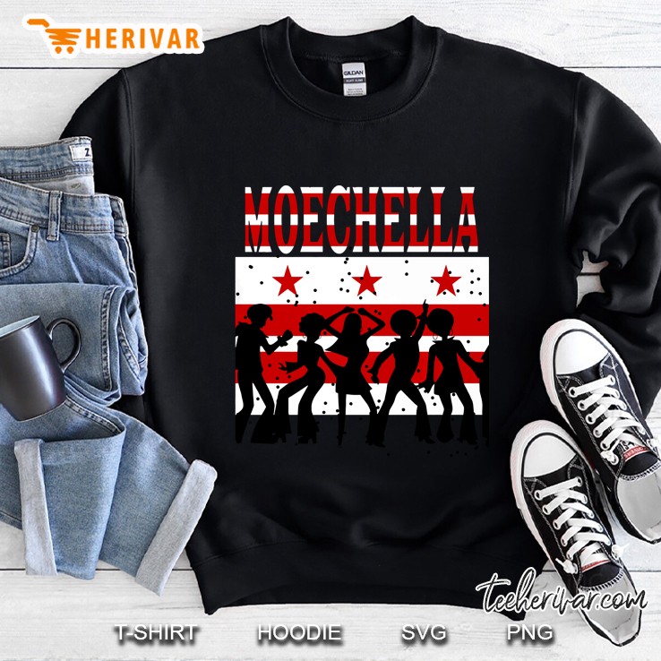 Red2 Moechella Drumset Dc Gogo Festival For Black Live Unity Sweatshirt