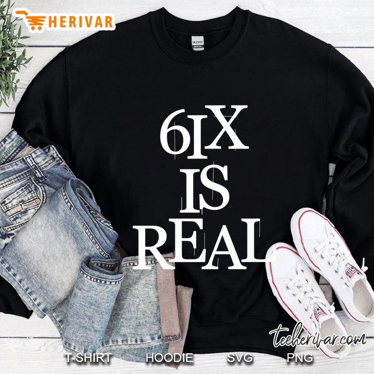 Six Is Real! Jamaican Dancehall Music Lover Sweatshirt