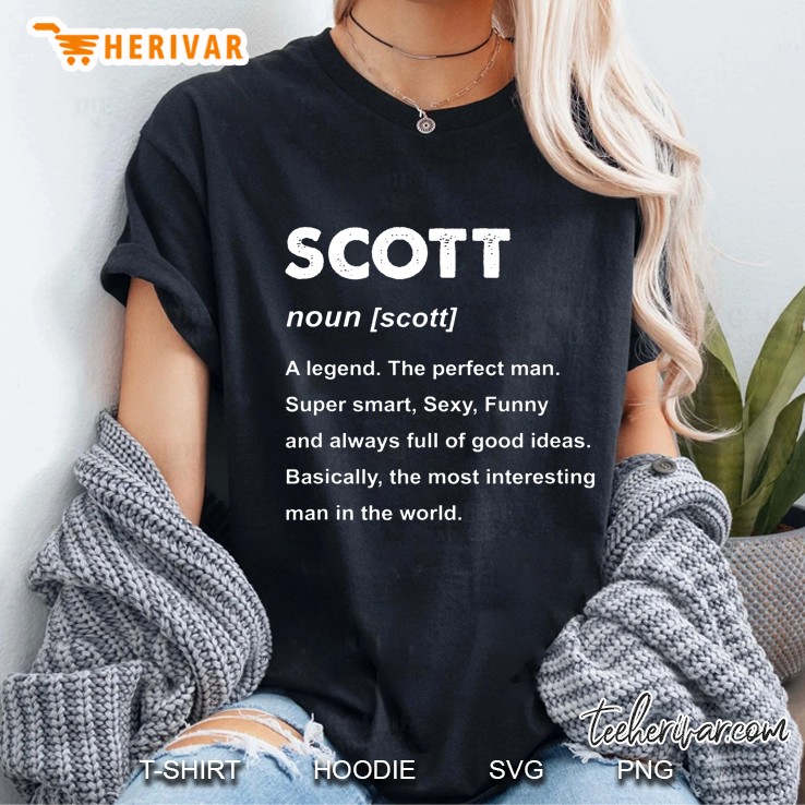 Scott Name Gift Ladies Tee