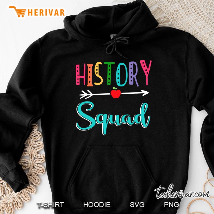 History Squad Teacher Back To School Hoodie