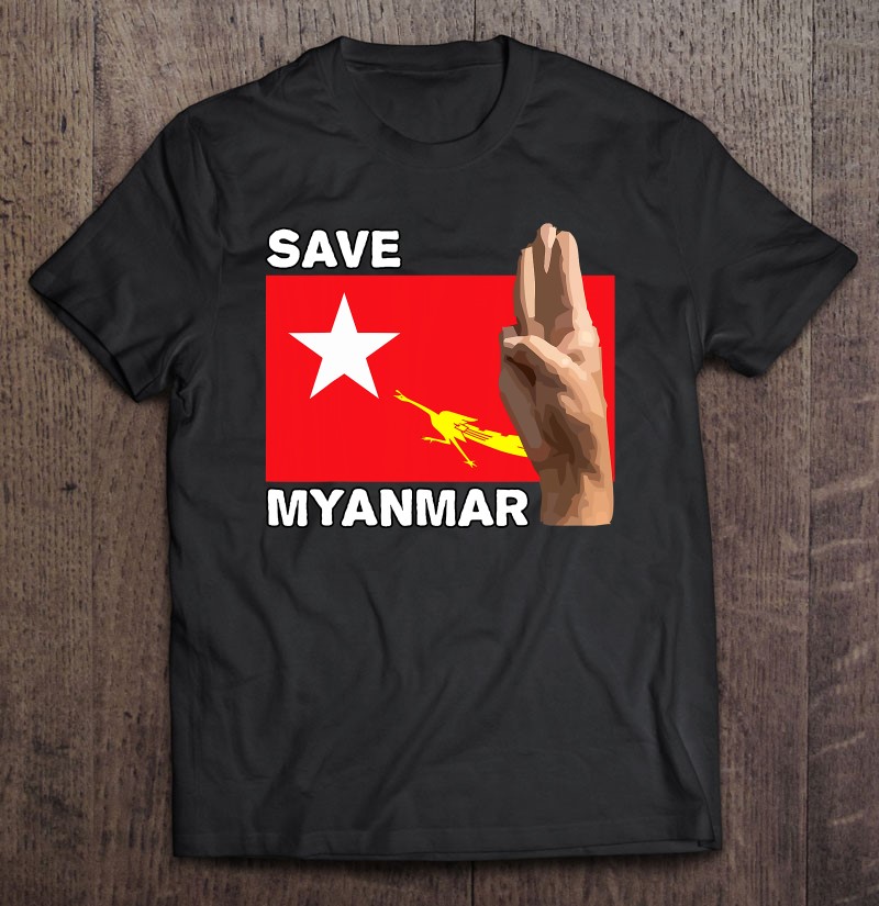 Amdesco Flag of Mayanmar Burma Myanma Burmese Infant T-Shirt
