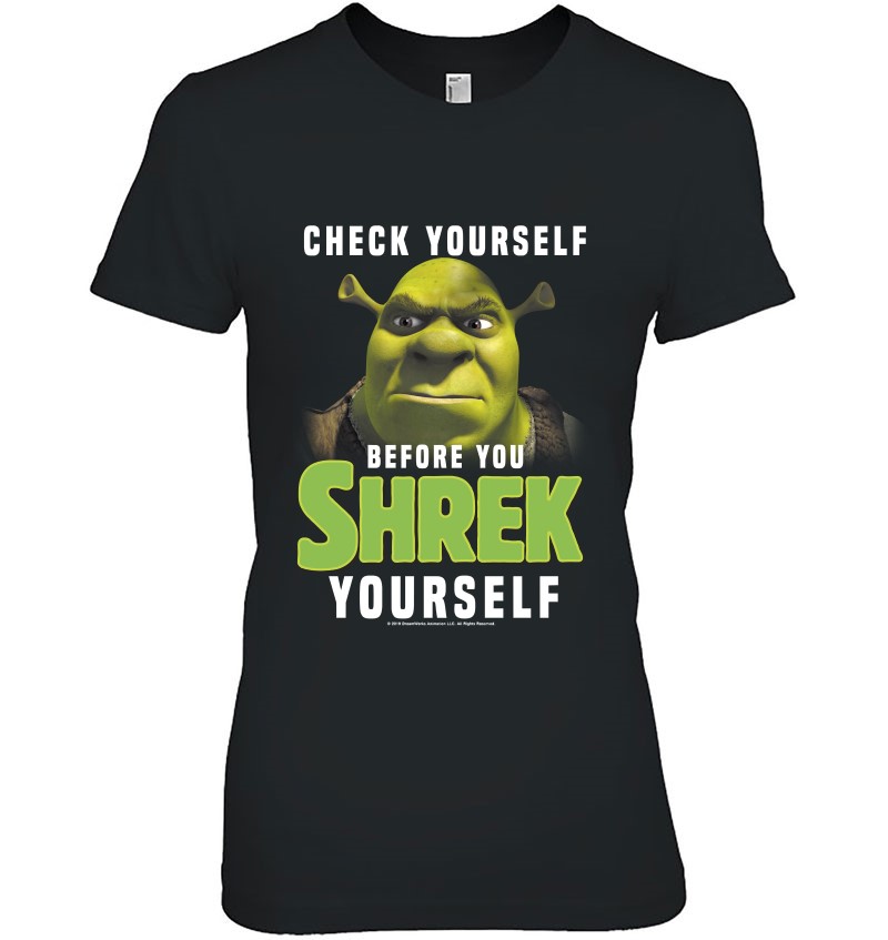 Shrek Check Yourself Before You Shrek Yourself Mugs