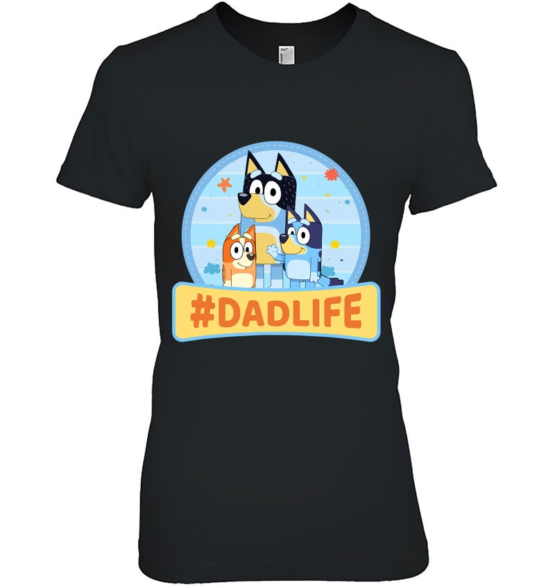 Personalized Dad Bluey Gift For Family Shirt - Anynee