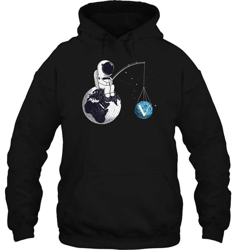 Cryptocurrency Talk - Vechain To The Moon Space Man Merch Mugs
