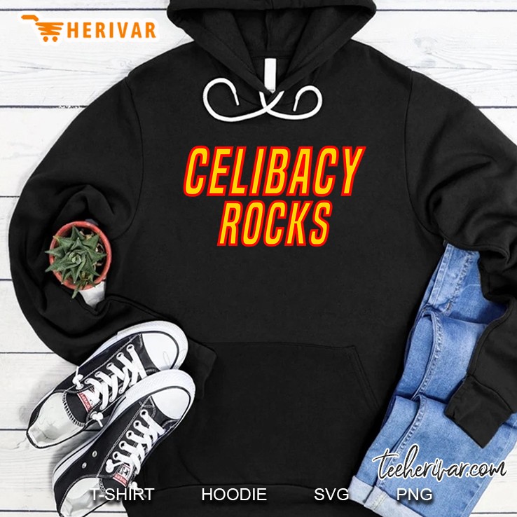 Celibacy Rocks Hoodie