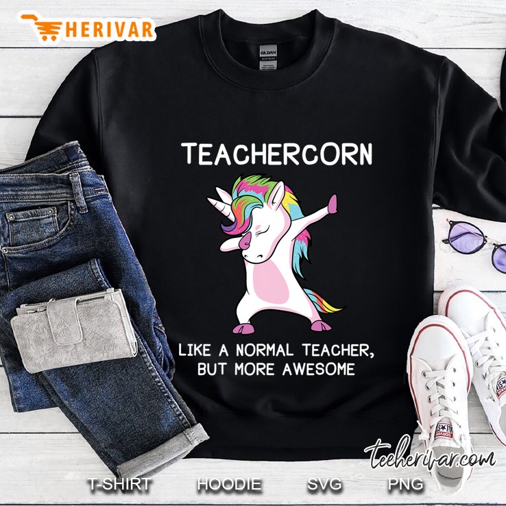 Teachercorn Teacher Unicorn Sweatshirt