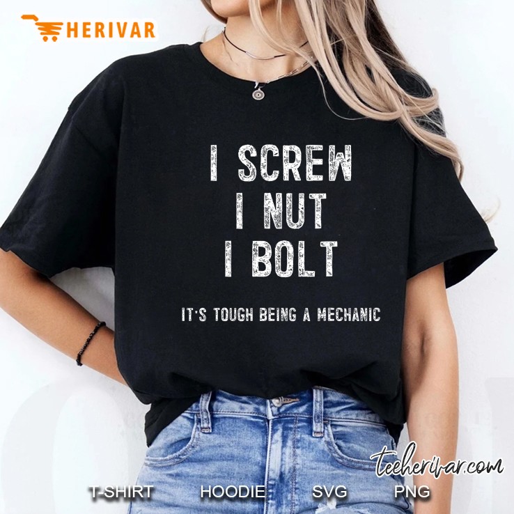 Mechanic Fun Gift For Car Mechanics And Diy Handyman Ladies Tee