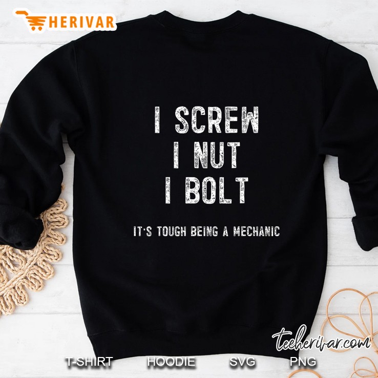 Mechanic Fun Gift For Car Mechanics And Diy Handyman Sweatshirt