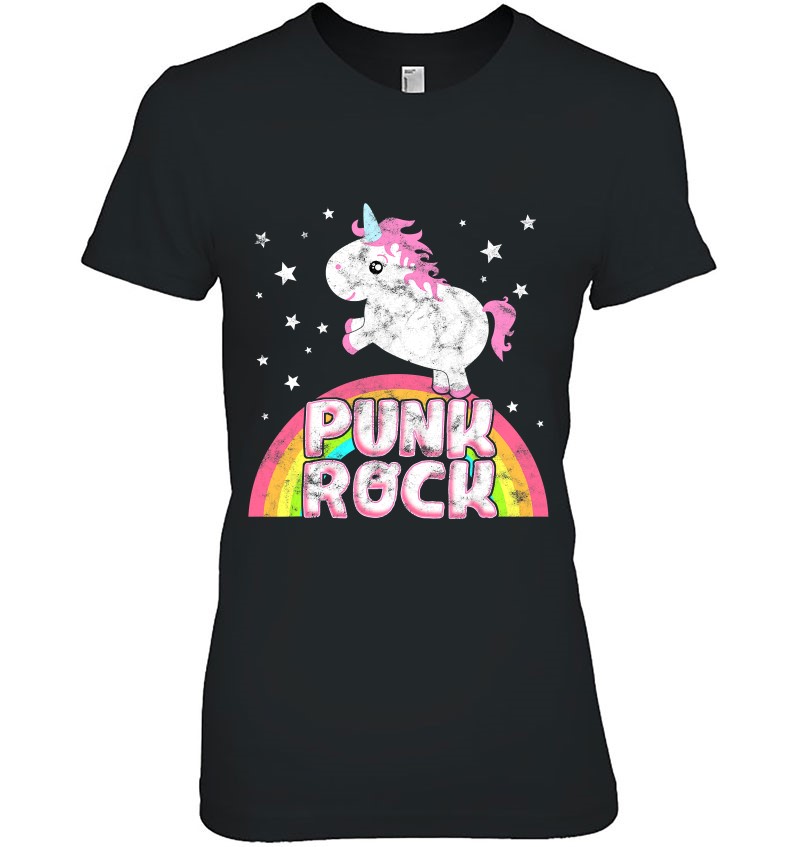 Funny Cool Unicorn Punk Rock Music