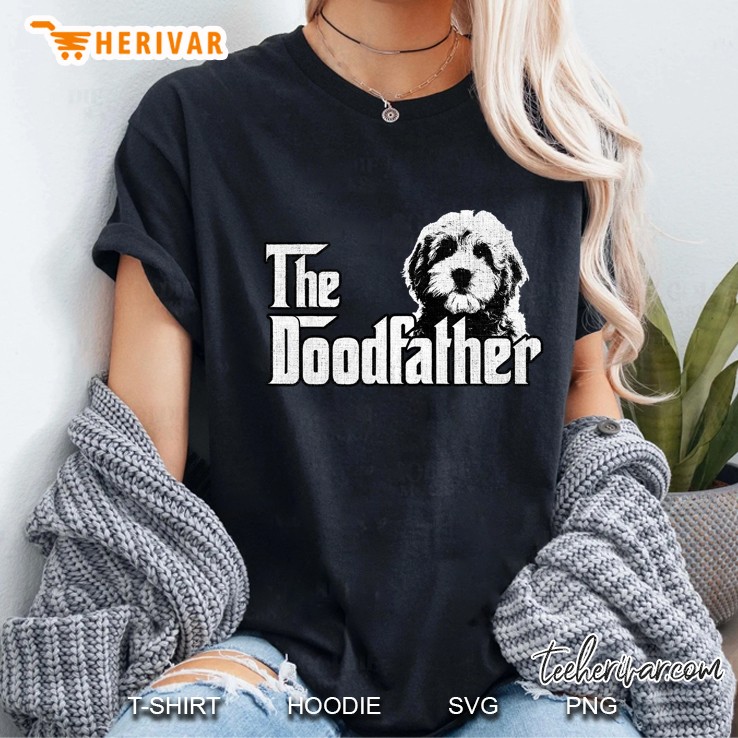 The Doodfather Tshirt Goldendoodle Dad Father
