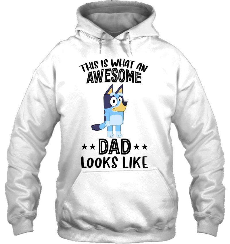 Bluey Dad This Is What An Awesome Dad Looks Like Mugs