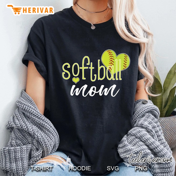 Softball Mom Ladies Tee